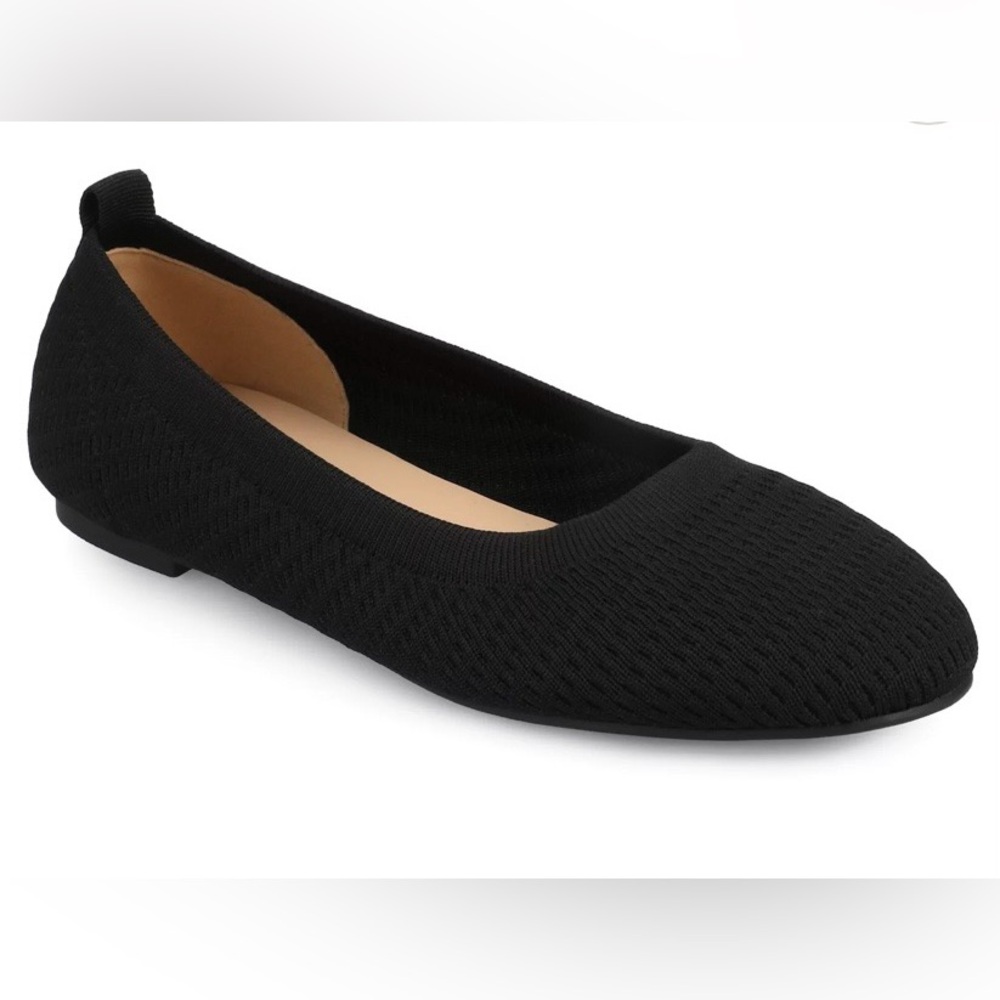 Elegant Journee Maryann Women'sFlats Blackโ Size 7.5